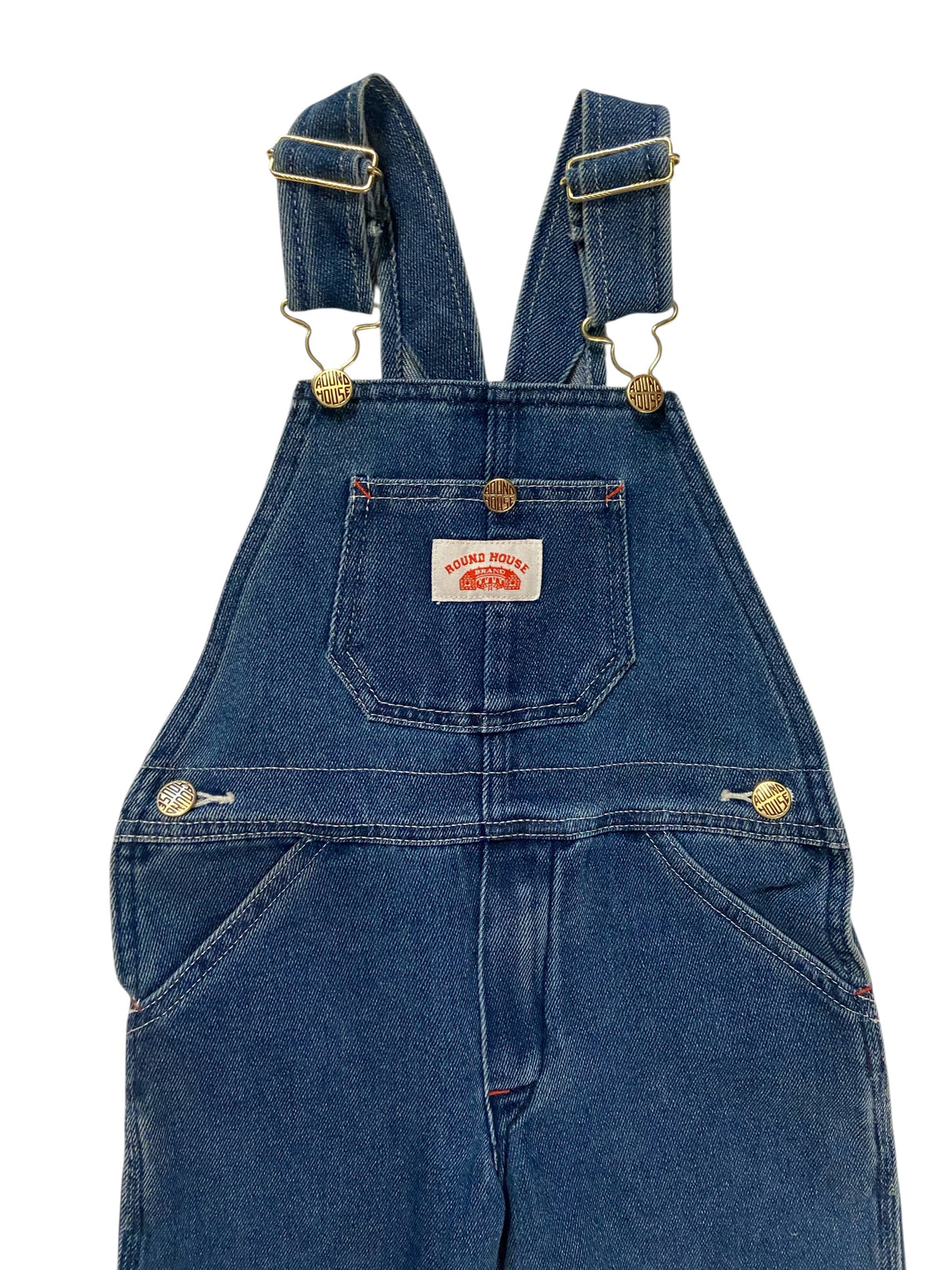 Pre-Loved Round House Denim Overalls *Size 4 - Deer Creek Mercantile