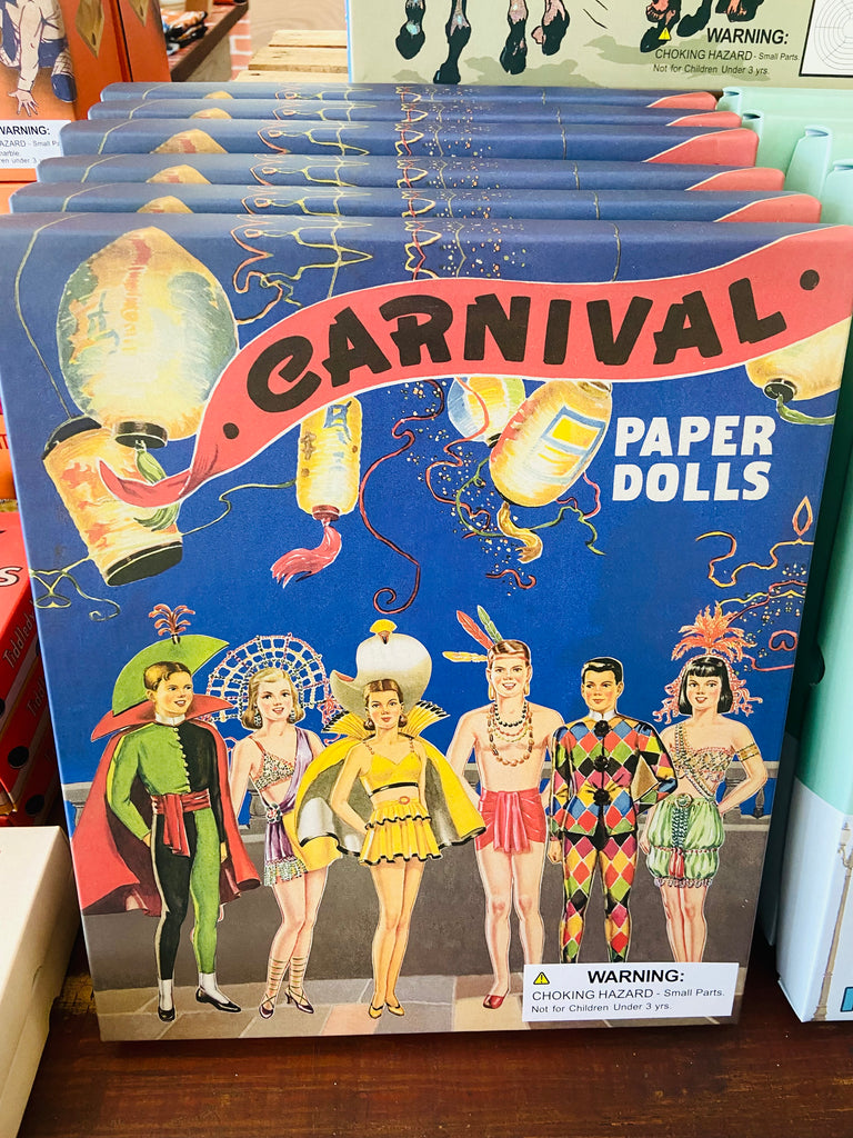 Carnival Paper Dolls - Deer Creek Mercantile