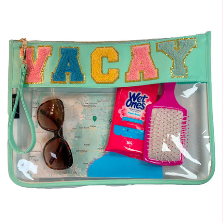 Vacay Seafoam Travel Bag - Deer Creek Mercantile