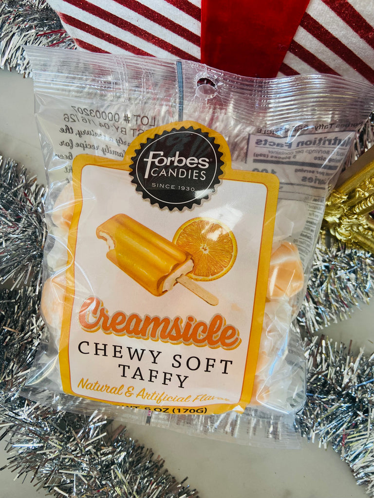 Forbes Salt Water Taffy, Creamsicle - Deer Creek Mercantile