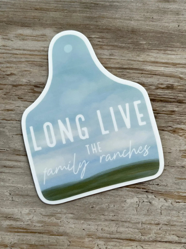 Long Live Family Ranches Livestock Sticker - Deer Creek Mercantile