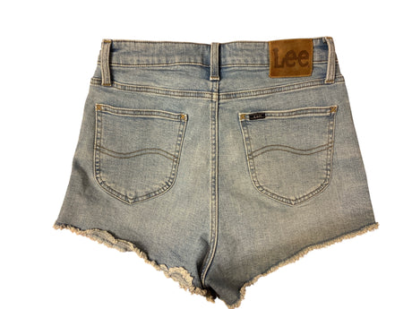Pre-Loved Lee Shorts High Rise Cut Off *Size 31 (Denim) - Deer Creek Mercantile