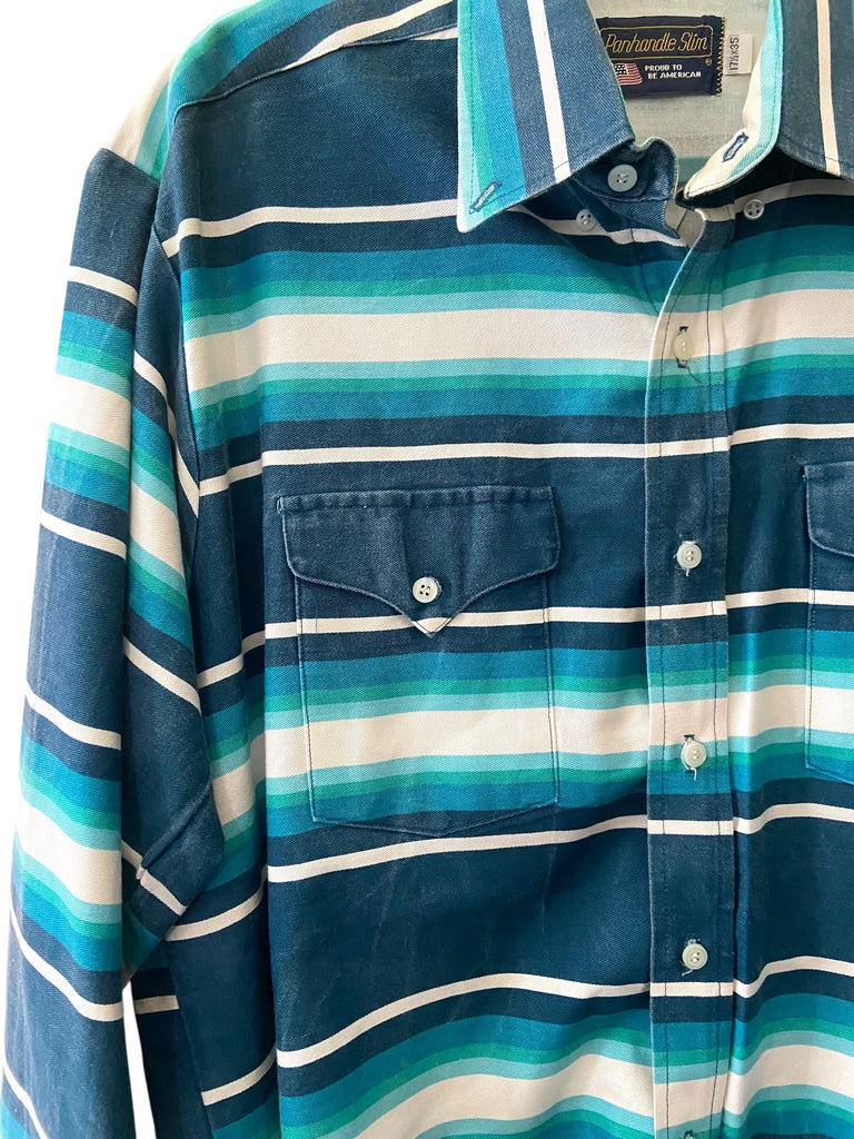 Vintage Panhandle Slim Made in USA Brush Popper Size 17 1/2 x 35 - Deer Creek Mercantile