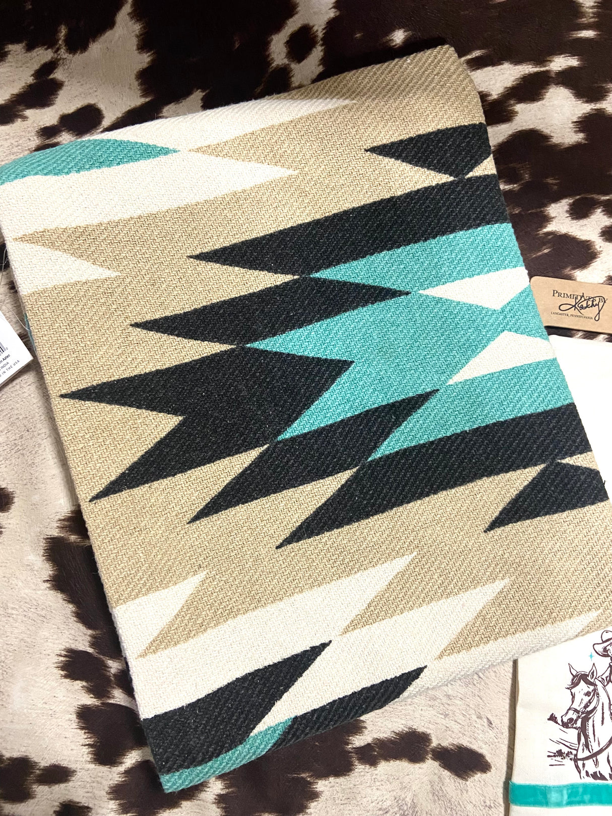 Pioneer Spirit Western Throw Blanket - Deer Creek Mercantile