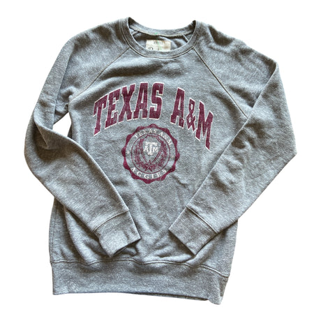 Pre-Loved Texas A&M Pressbox Sweatshirt *Size Small - Deer Creek Mercantile