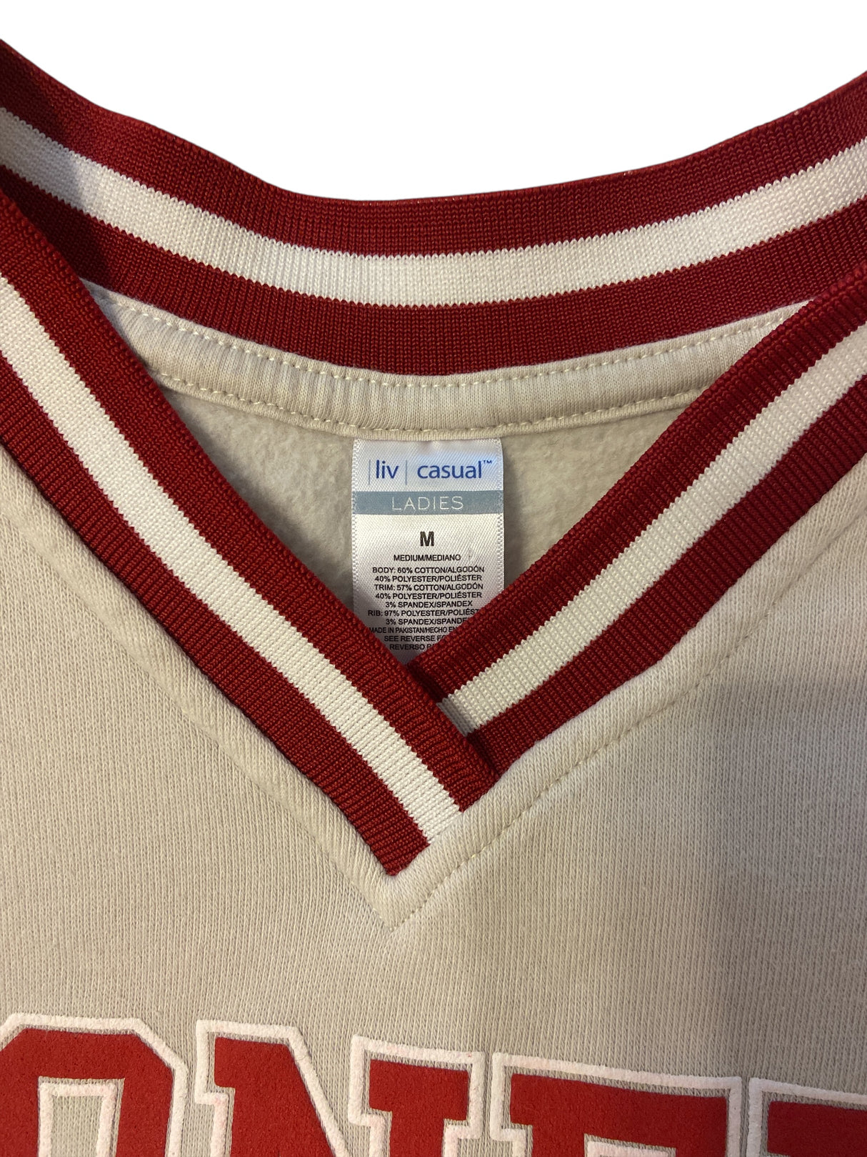 Pre-Loved OU Sooners Vintage Varsity Sweatshirt *Size Medium - Deer Creek Mercantile