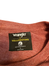 Pre-Loved Yellowstone x Wrangler Graphic Tee *Size Large - Deer Creek Mercantile