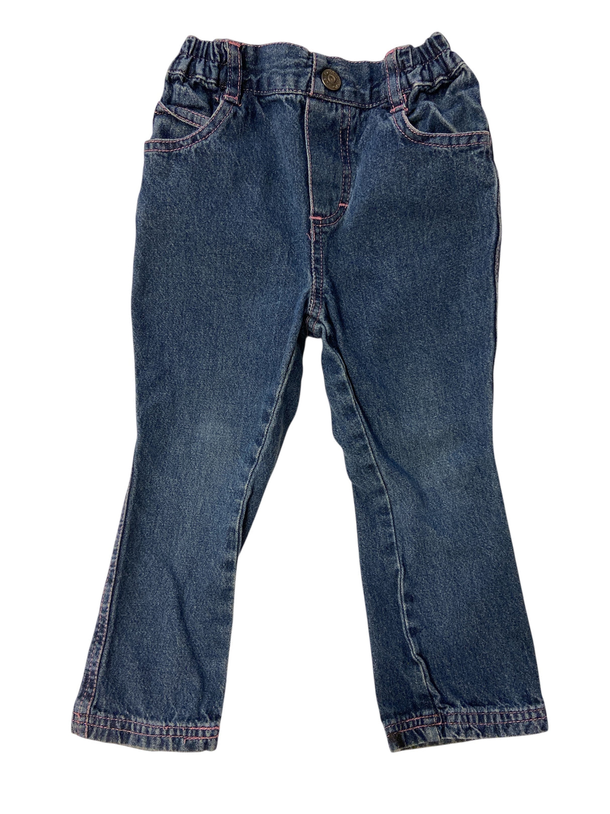 Pre-Loved Harley Davidson Baby Girls Denim Jeans *Size 24 Months - Deer Creek Mercantile