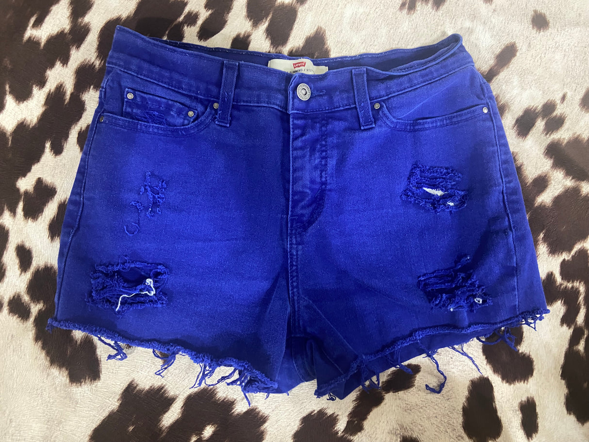 VINTAGE Cutoff Denim Levi's Shorts *Indigo - Deer Creek Mercantile