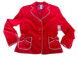 Vintage Red/White Bow Blazer *Size 4 - Deer Creek Mercantile