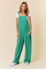 Kathy's Kelly Green Comfort Jumpsuit - Deer Creek Mercantile