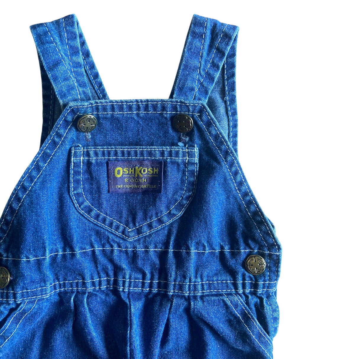 Pre-Loved Oshkosh Footed Overall MADE IN USA RARE 3/6 Months - Deer Creek Mercantile