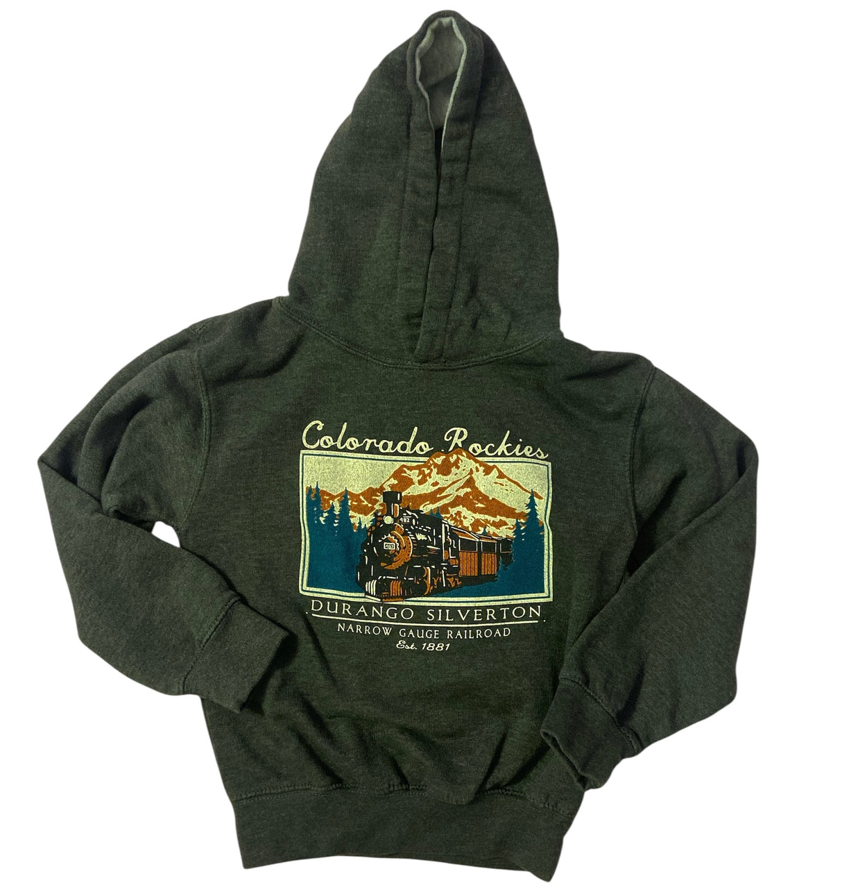 Pre-Loved Durango/Silverton Railroad Hoodie YOUTH Size 6/8 - Deer Creek Mercantile