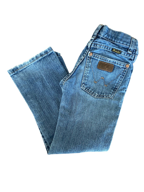 Pre-Loved Wrangler Denim Jeans Boys Youth *Size 8 Slim - Deer Creek Mercantile