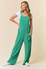 Kathy's Kelly Green Comfort Jumpsuit - Deer Creek Mercantile