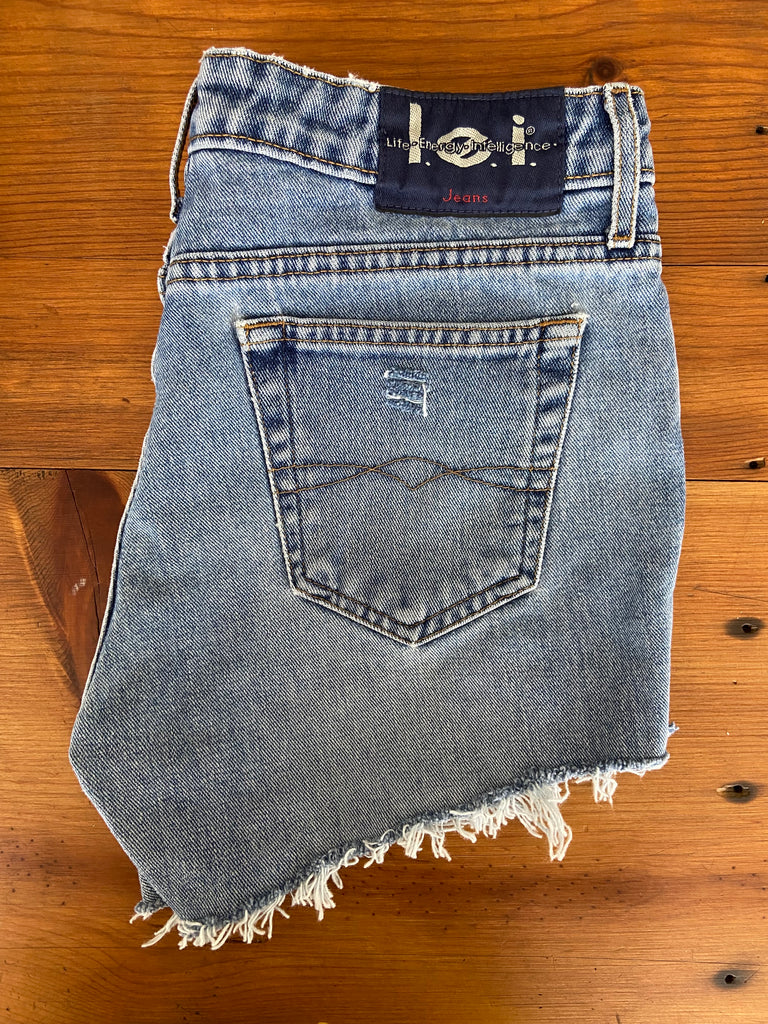 VINTAGE Cutoff L.E.I. Denim Shorts - Deer Creek Mercantile