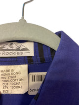 Vintage Purple Rockies Shirt *Size Large - Deer Creek Mercantile