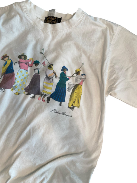 Pre-Loved Eddie Bauer Golf Ladies Graphic Tee *Size Medium - Deer Creek Mercantile