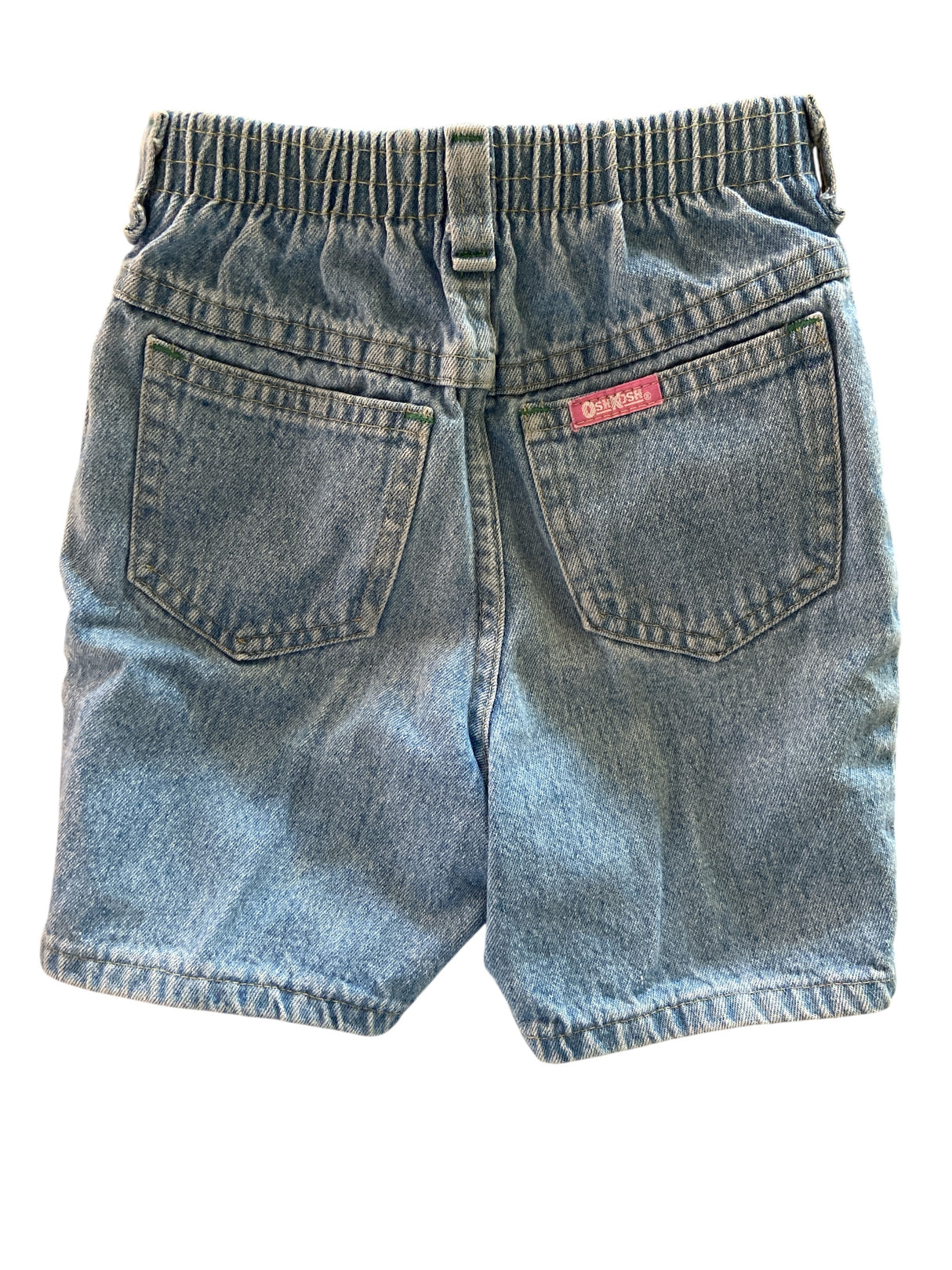 Pre-Loved OshKosh Girls Toddler Denim Shorts Size 4T - Deer Creek Mercantile