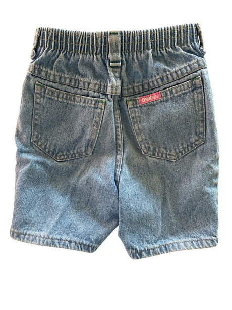 Pre-Loved OshKosh Girls Toddler Denim Shorts Size 4T - Deer Creek Mercantile