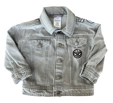 Pre-Loved Spiderman Baby Boys Denim Jacket *Size 2T - Deer Creek Mercantile