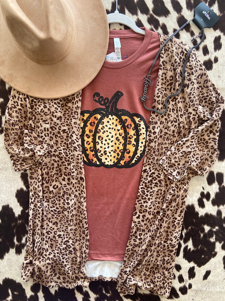 Harvest Leopard Cardigan - Deer Creek Mercantile