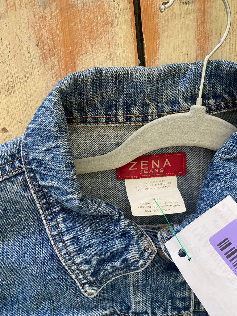 Women's Denim Vest - Zena - Deer Creek Mercantile