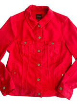 Pre-Loved Liverpool Fuchsia Denim Jacket *Size Medium - Deer Creek Mercantile