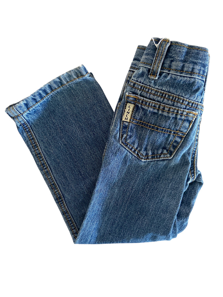Pre-Loved Cinch Boy's Denim Jeans Size 4S - Deer Creek Mercantile