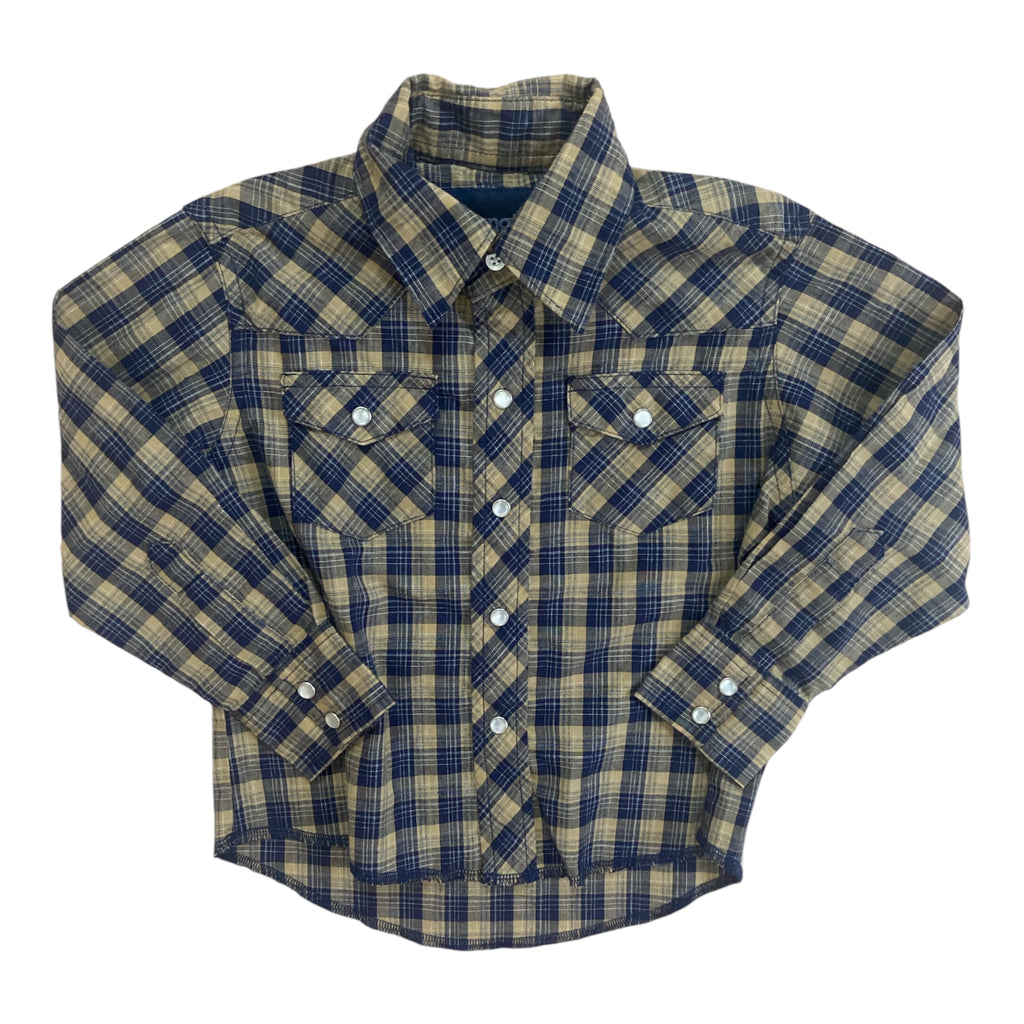 Pre-Loved Wrangler Pearl Snap *Youth 3/4 - Deer Creek Mercantile