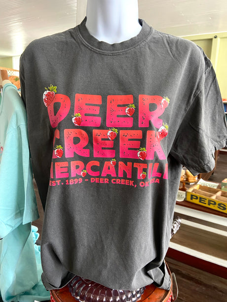 Deer Creek Mercantile Strawberry Graphic Tee - Deer Creek Mercantile