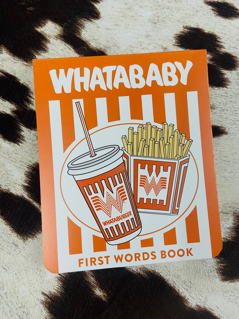 Whataburger First Words Baby Book - Deer Creek Mercantile