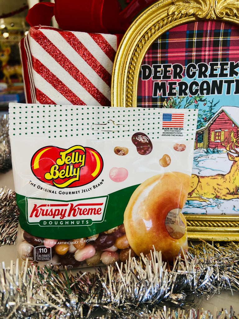 Jelly Belly Krispy Kreme Jelly Beans Candy Peg Bag - Deer Creek Mercantile