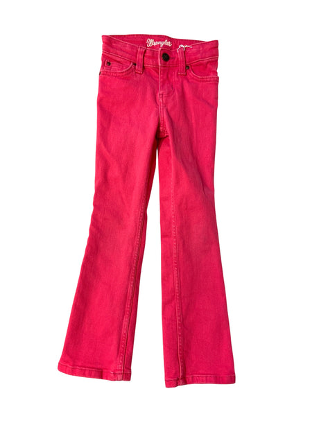 Pre-Loved Wrangler Hot Pink Youth Girls Jeans *Size 6 Slim - Deer Creek Mercantile