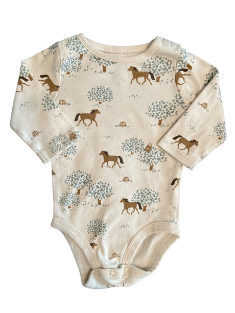 Pre-Loved Horse Onesie *6 Months - Deer Creek Mercantile