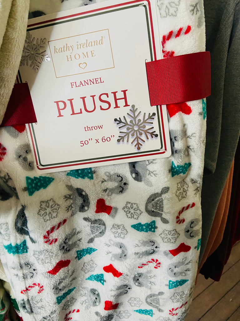 Christmas Throw Blanket - Deer Creek Mercantile
