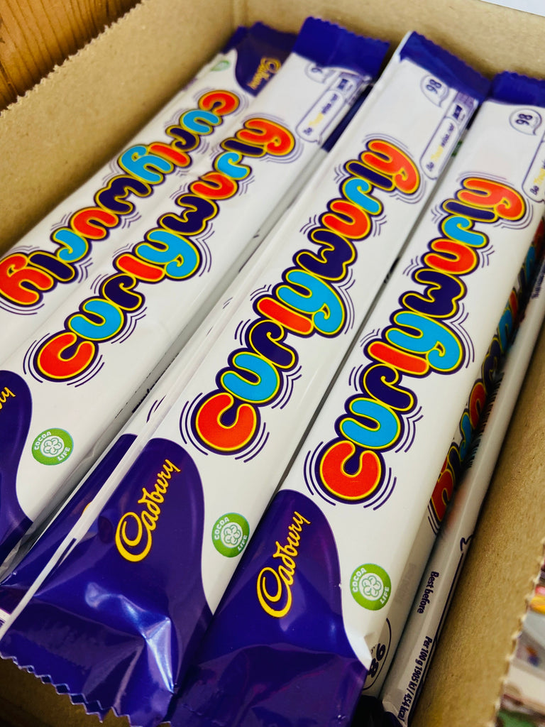 Cadbury Curly Wurly Chocolate Bar, UK, Made in Ireland - Deer Creek Mercantile