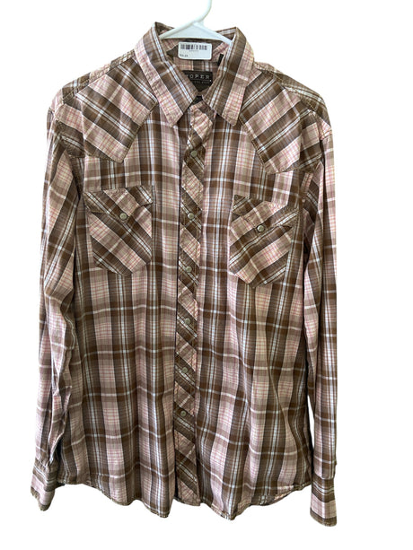 Vintage Roper Shirt Size L - Deer Creek Mercantile