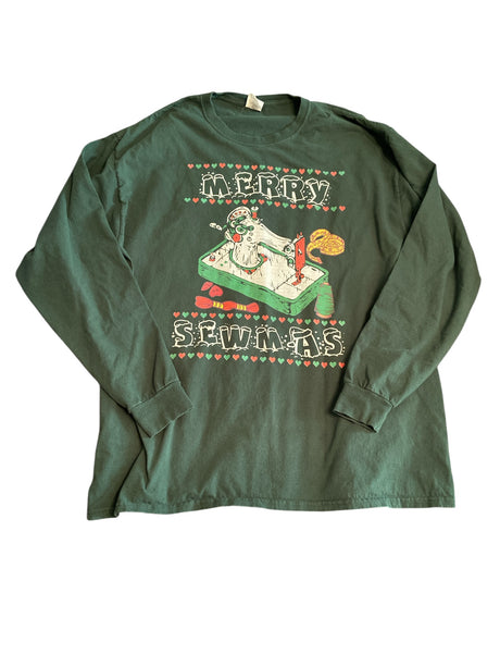 Vintage Merry SEWMAS Long Sleeved Top *Size XL - Deer Creek Mercantile