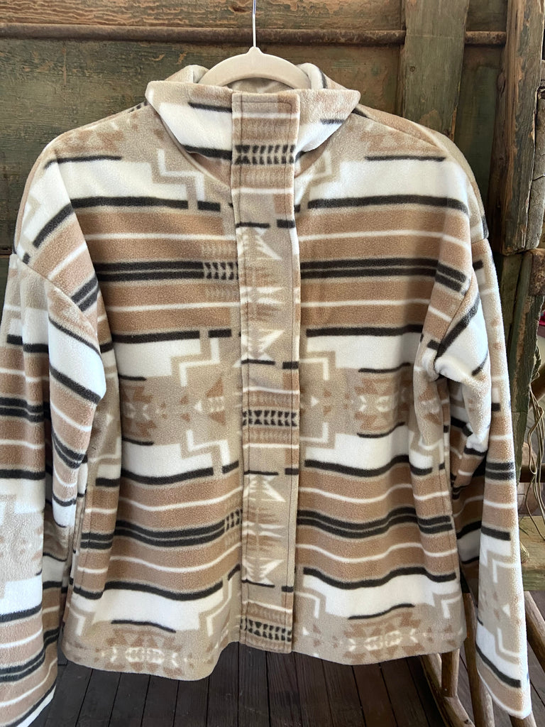 Frontier Ridge Southwestern Jacket *Beige - Deer Creek Mercantile