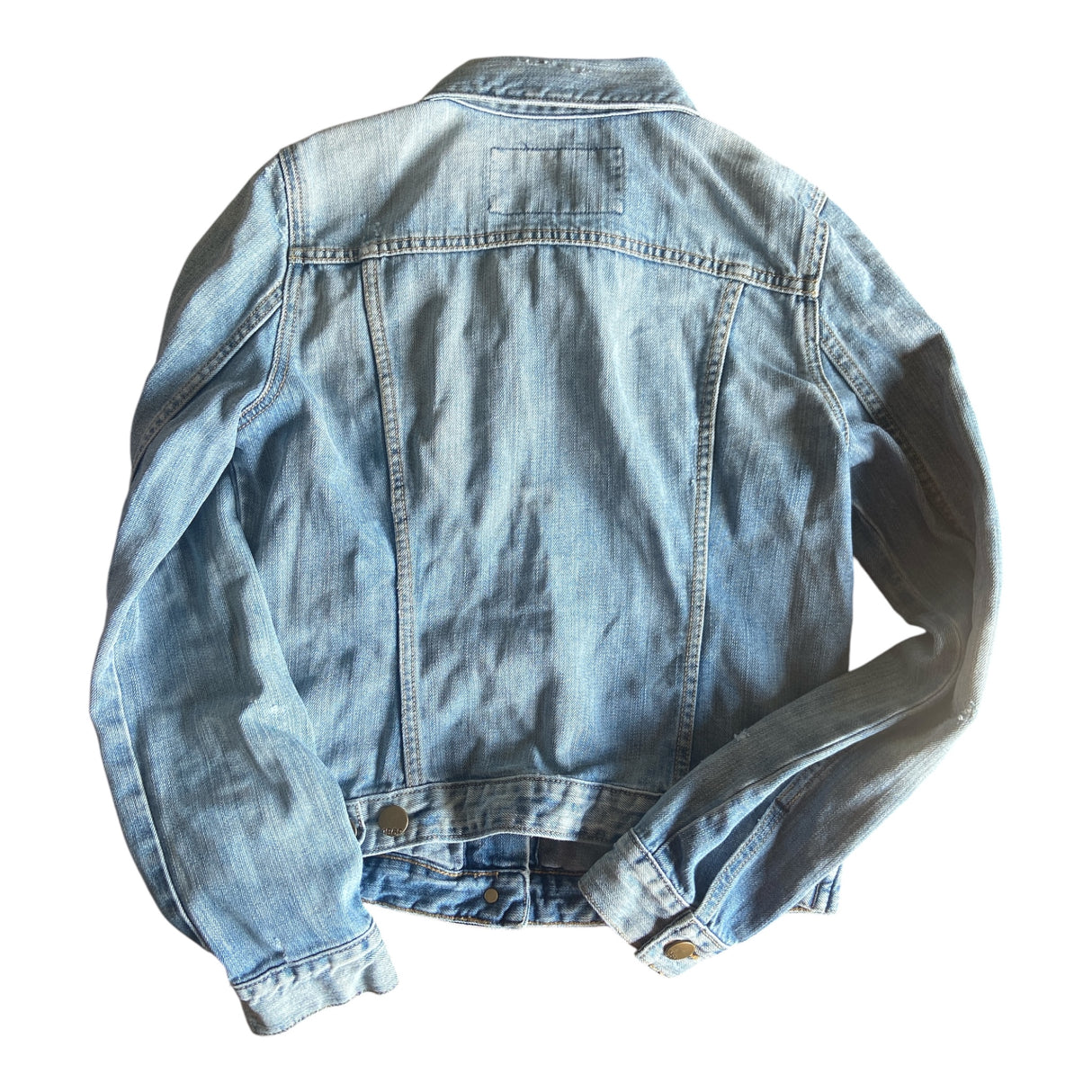 Pre-Loved Women's GAP Denim Distressed Jacket *Size Small - Deer Creek Mercantile