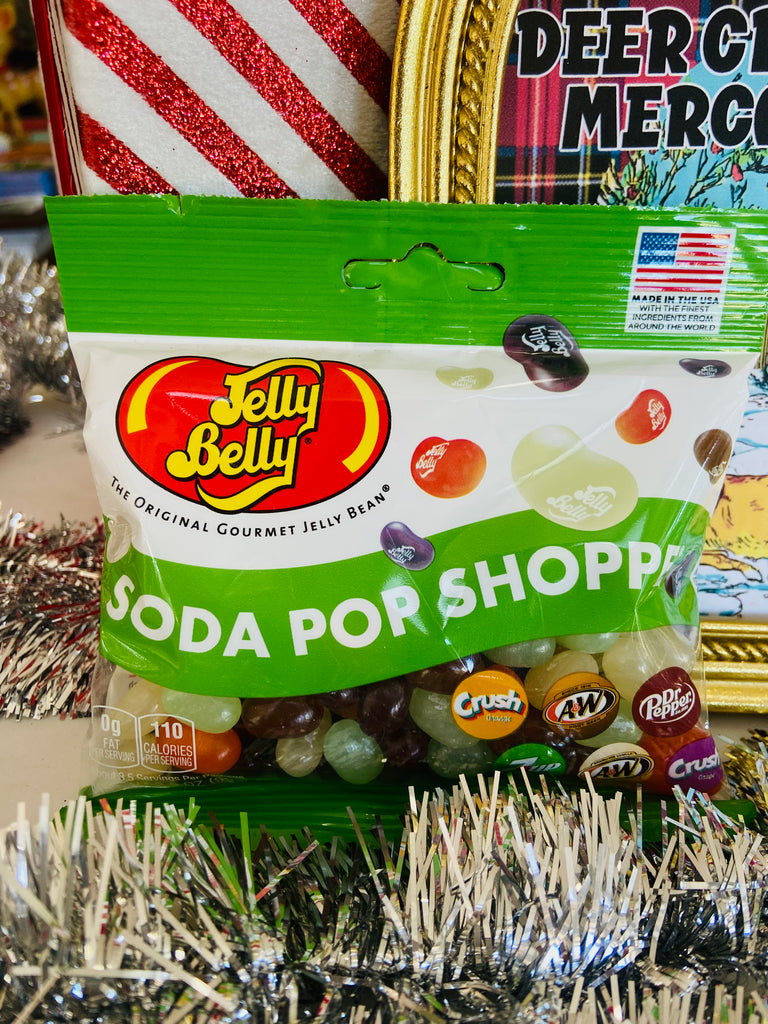 Jelly Belly Soda Pop Shop Jelly Beans Candy Peg Bag - Deer Creek Mercantile