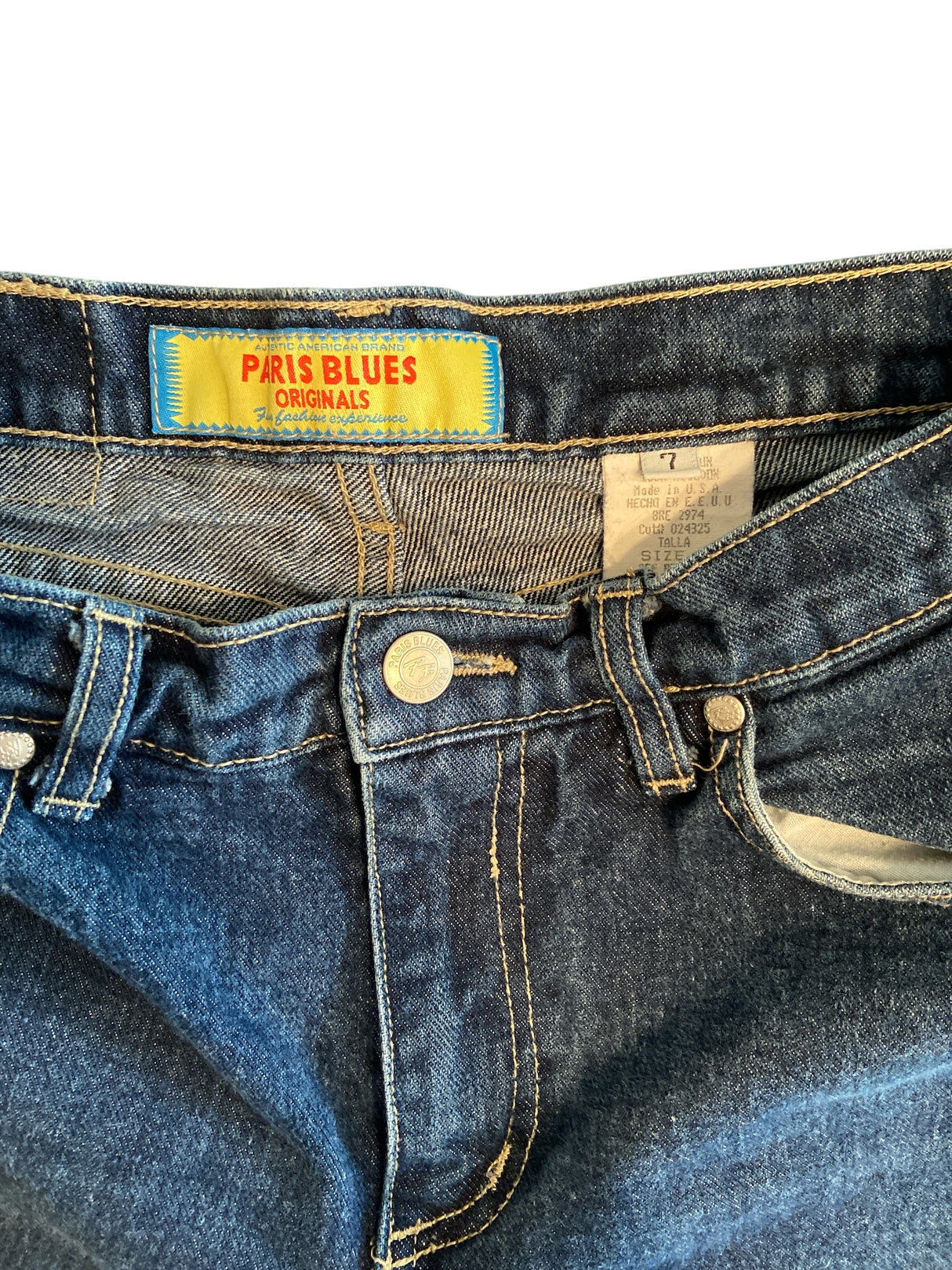 Vintage Paris Blues FLARE Denim Jeans *Size 7 - Deer Creek Mercantile