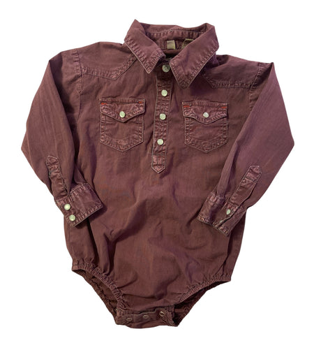 Pre-Loved Rafter C Western Onesie *24 Months - Deer Creek Mercantile