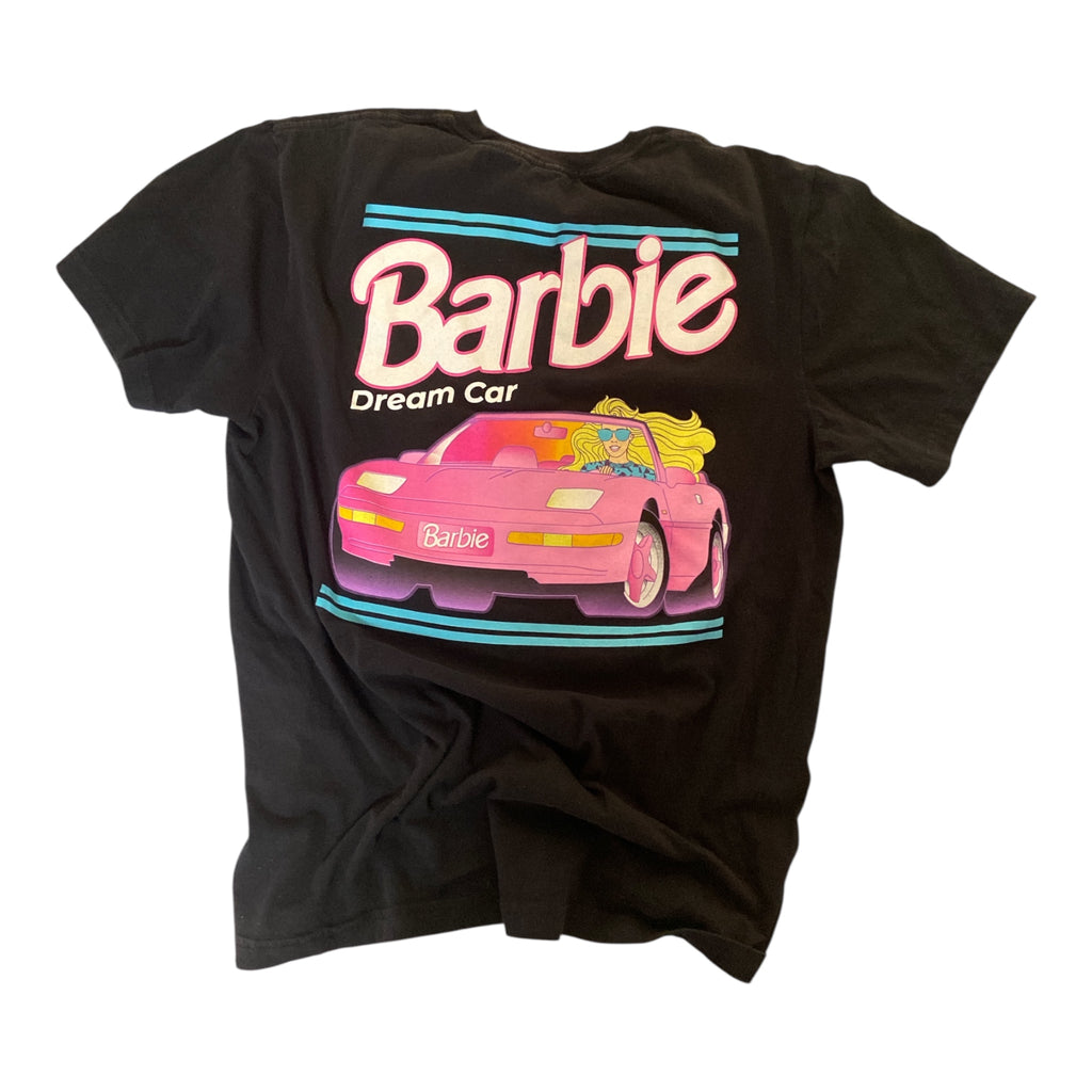 Pre-Loved Barbie Dream Car Graphic Tee *Medium - Deer Creek Mercantile