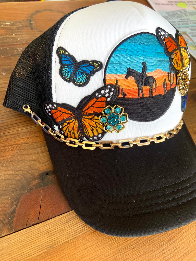 Retro Trucker Hat ~ The Vintage Cowboy - Deer Creek Mercantile