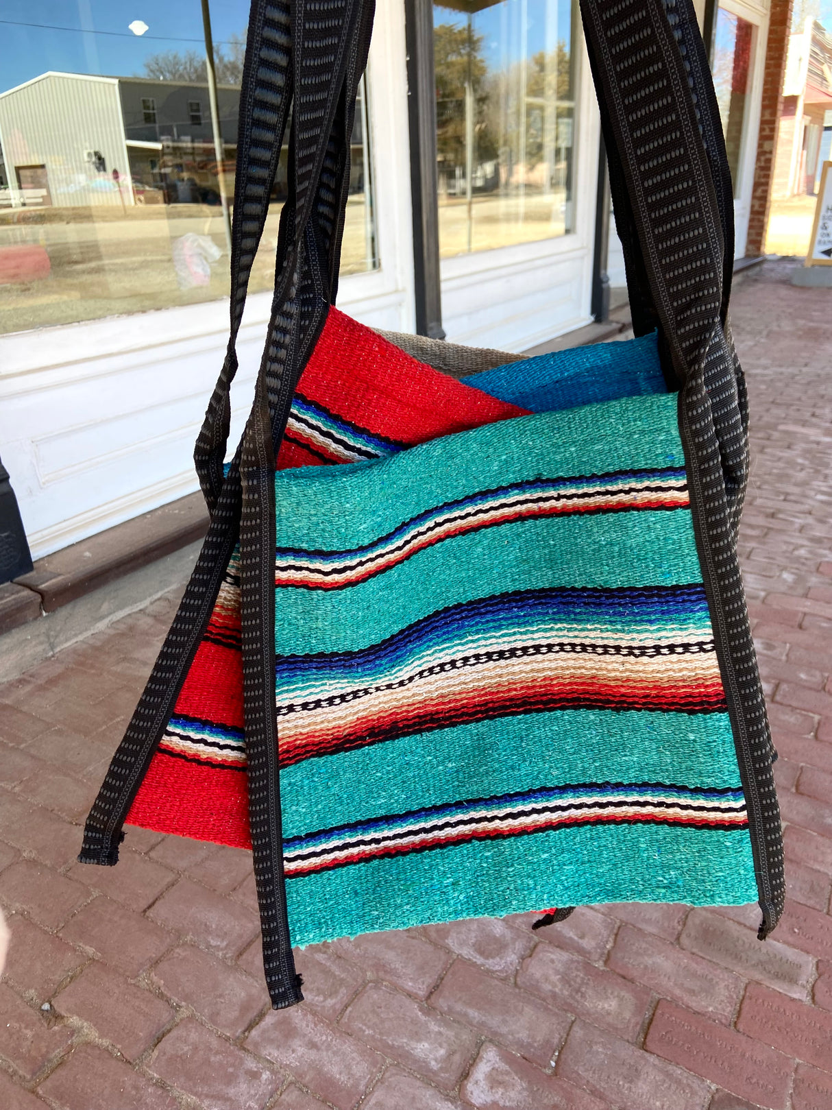 West Is Best Serape Crossbody Bag - Deer Creek Mercantile