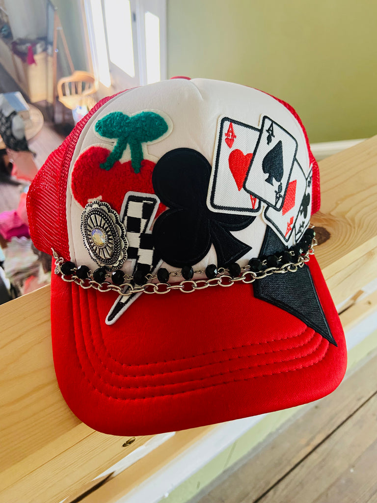 Play Your Cards Right Trucker Hat - Deer Creek Mercantile