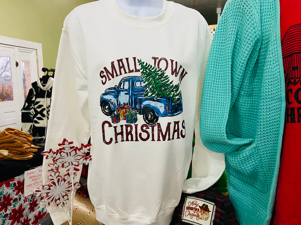 Small Town Christmas Sweatshirt - Deer Creek Mercantile
