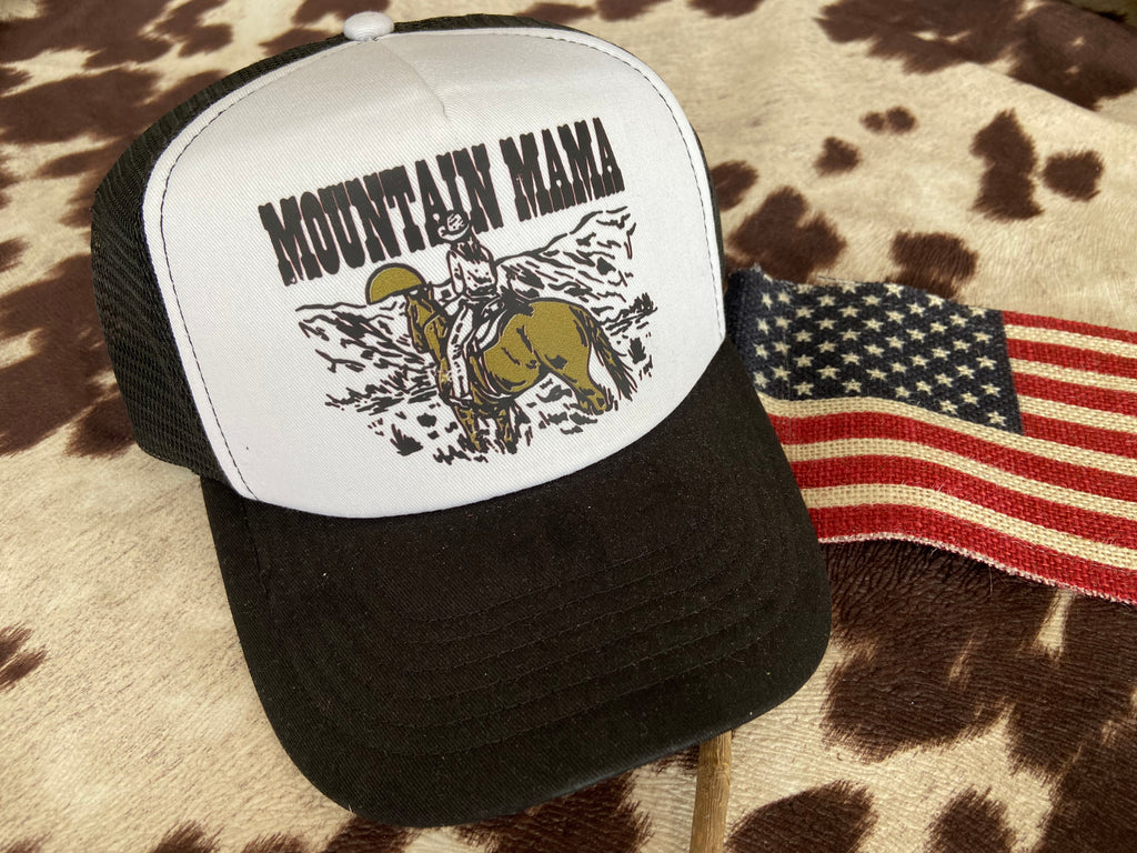 Mountain Mama Trucker Hat - Deer Creek Mercantile